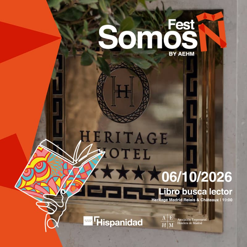 Cover Image for Libro busca lector x Relais & Châteaux Hotel Heritage Madrid