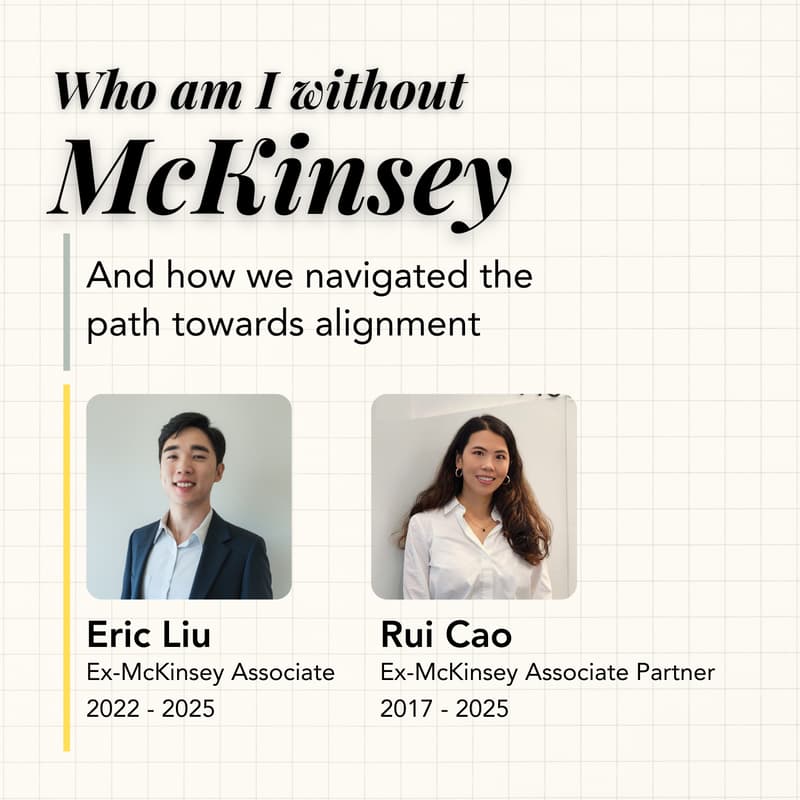Cover Image for Who am I without McKinsey?