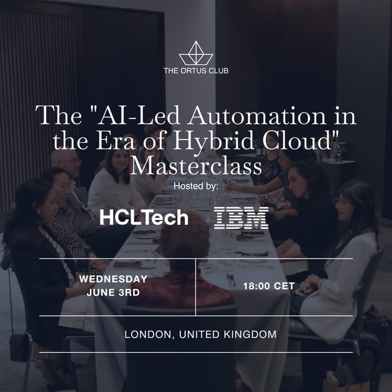 Cover Image for The "AI-Led Automation in the Era of Hybrid Cloud" Masterclass