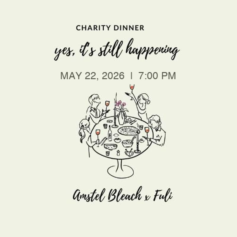 Cover Image for Amstelbleach Dinner. YES, IT IS STILL HAPPENING