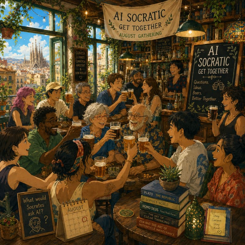 Cover Image for 🍻 AI Socratic August Beers 🍻