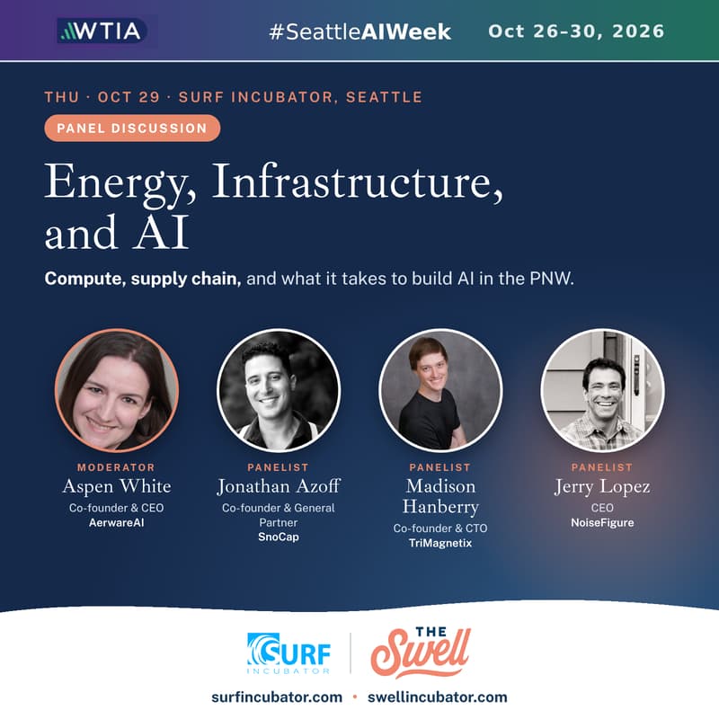 Cover Image for Energy, Infrastructure, and AI — compute, supply chain, and what it takes to build AI in the PNW