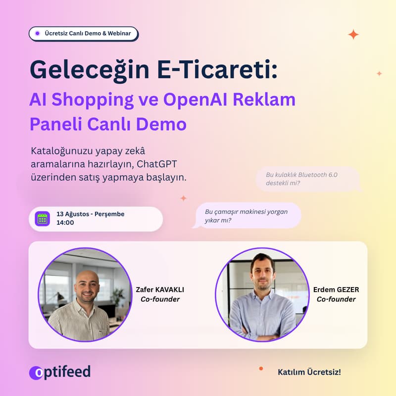 Cover Image for E-ticaret Markaları AI Shopping'e Nasıl Hazırlanmalı?