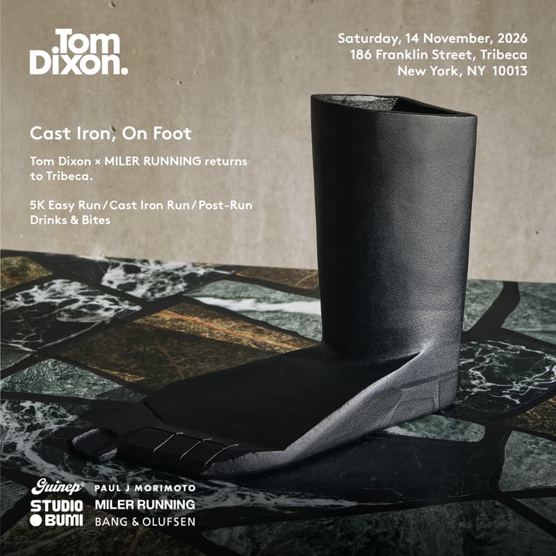 Cover Image for Cast Iron, On Foot with Tom Dixon + MILER RUNNING