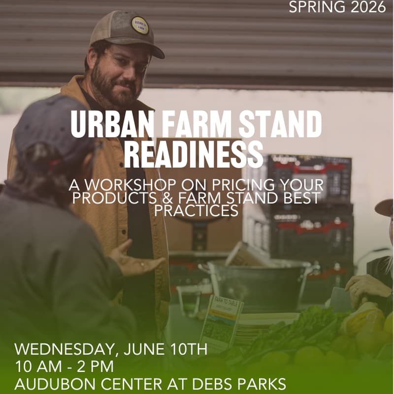 Cover Image for Urban Farm Stand Readiness — A Workshop on Pricing Your Products & Farm Stand Best Practices