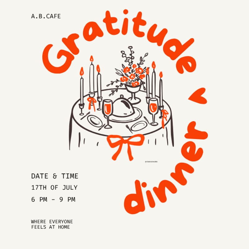 Cover Image for Gratitude Dinner