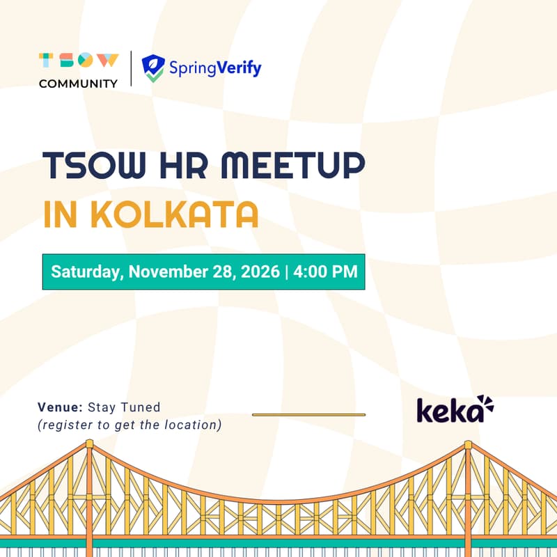 Cover Image for TSOW HR Meetup in Kolkata