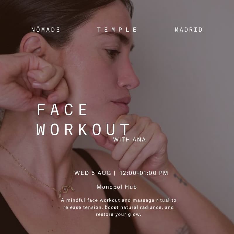 Cover Image for Face workout with Ana Serrano