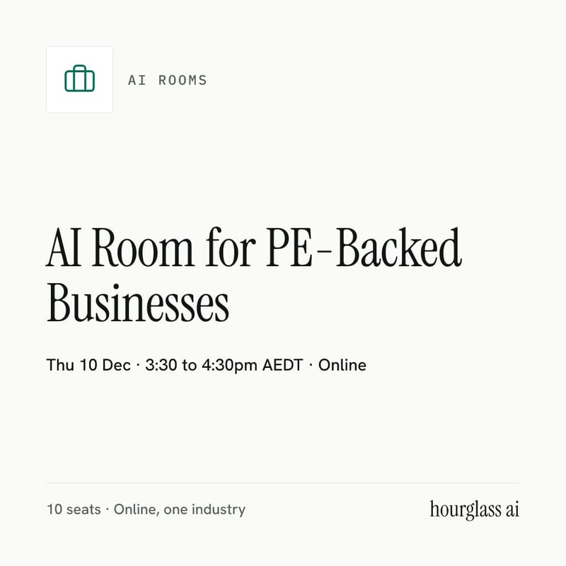 Cover Image for AI Room for PE-Backed Businesses