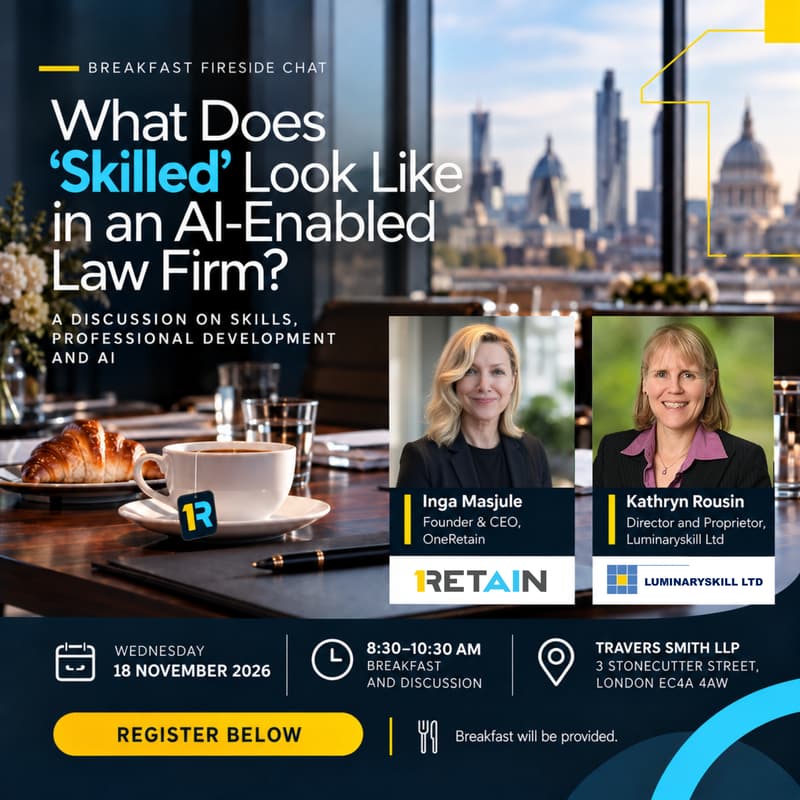 Cover Image for What Does "Skilled" Look Like in an AI-Enabled Law Firm?