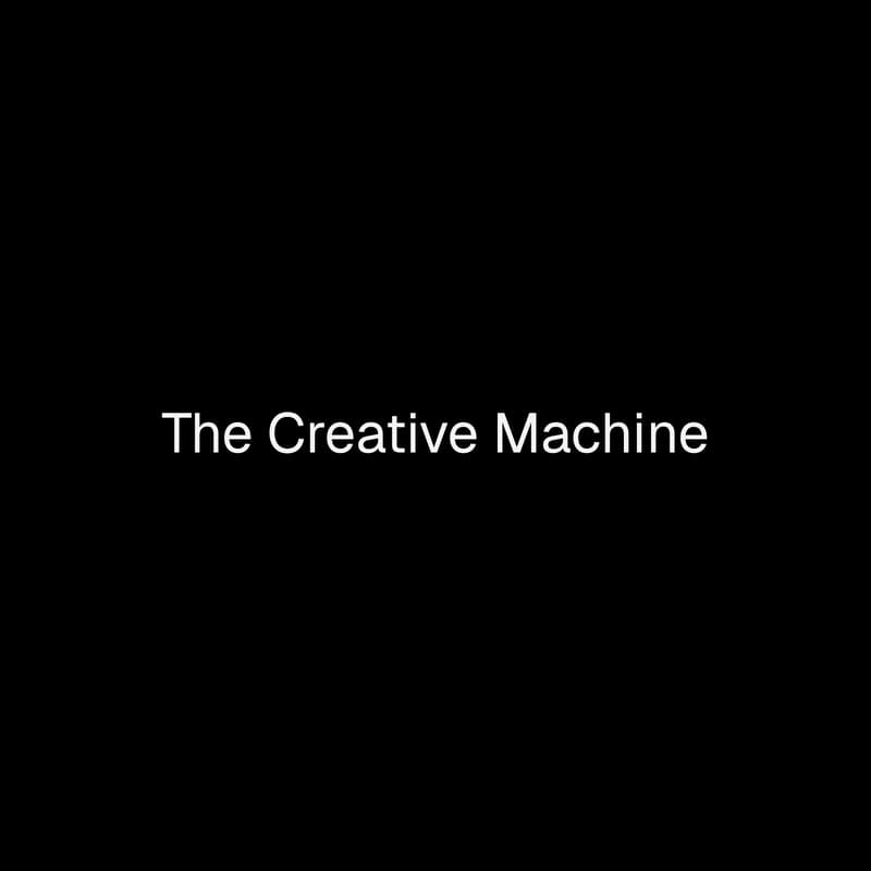 Cover Image for The Creative Machine