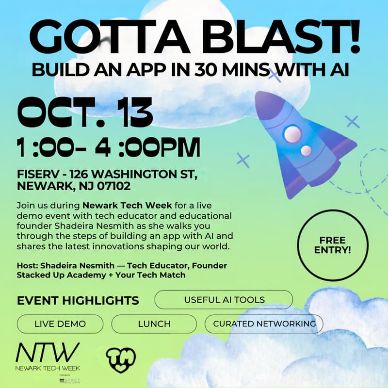 Cover Image for Gotta Blast: Launch An App with AI in 30 mins
