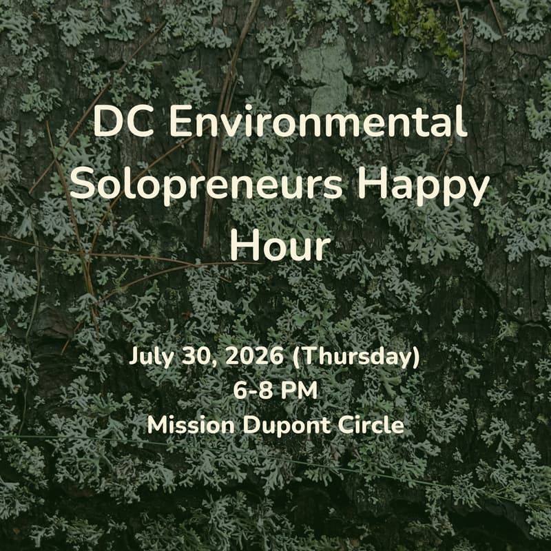 Cover Image for DC Environmental Solopreneurs Happy Hour