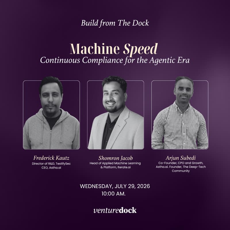 Cover Image for Build From The Dock: Machine Speed - Continuous Compliance for the Agentic Era