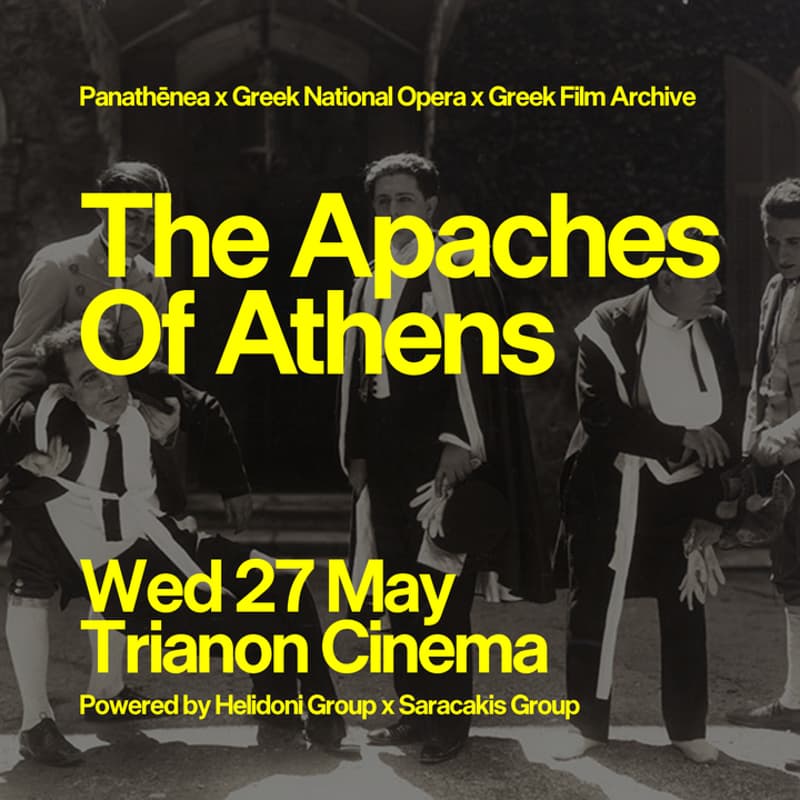 Cover Image for The Apaches of Athens (1930, Brothers Gaziadis) | Screening with live music by the Greek National Opera