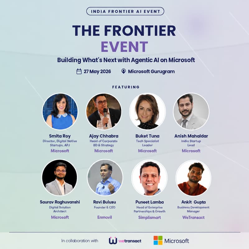 Cover Image for The Frontier Event: Building What's Next with Agentic AI