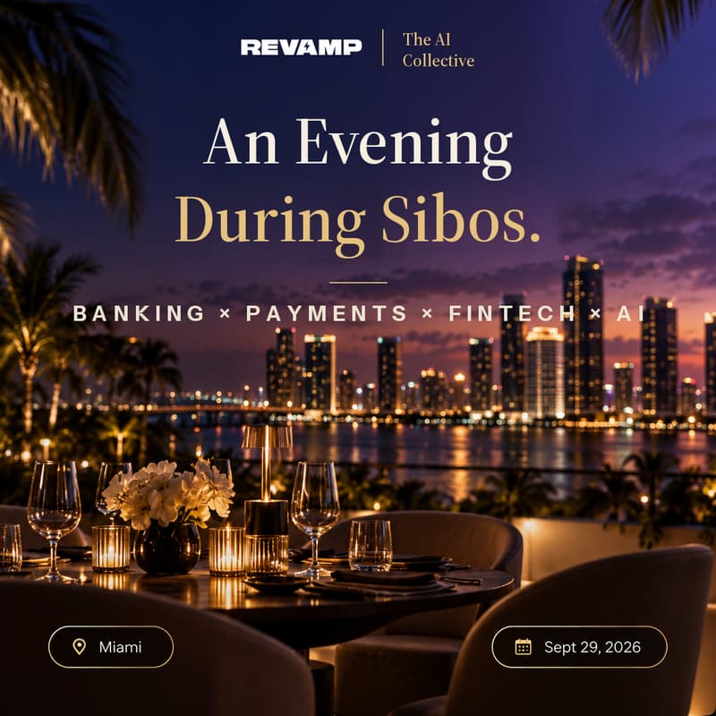 Cover Image for AI Collective x Revamp | Sibos Miami Dinner