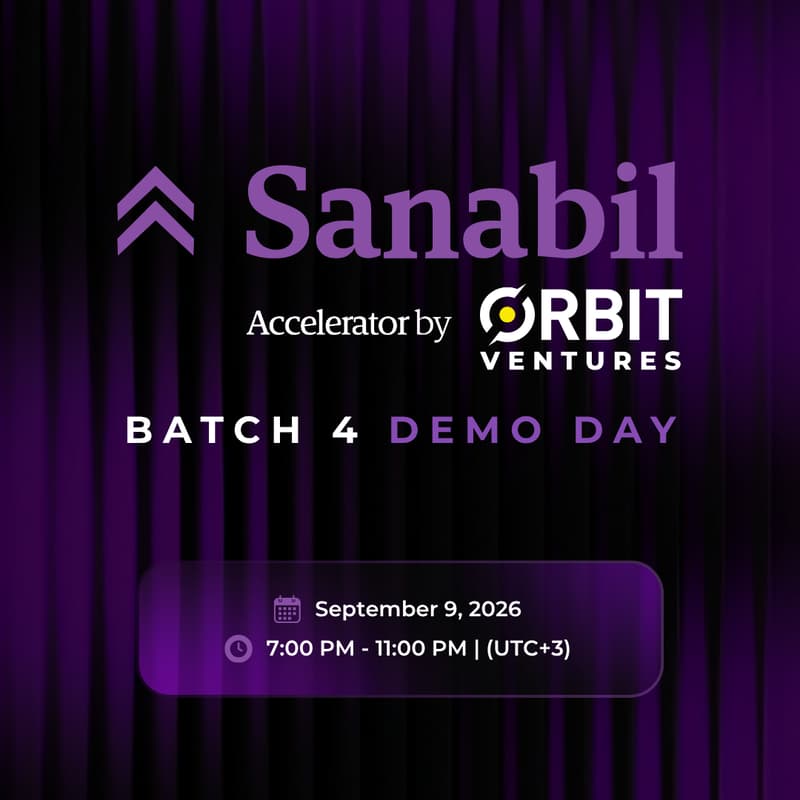 Cover Image for Sanabil Accelerator by Orbit Batch 4 Demo Day