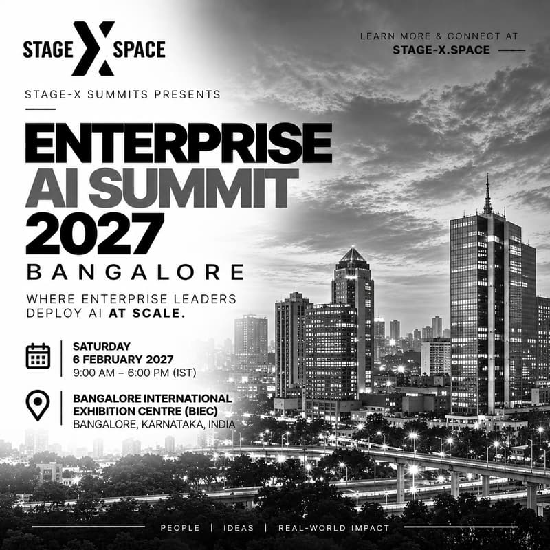 Cover Image for Enterprise AI Summit Bangalore 2027
