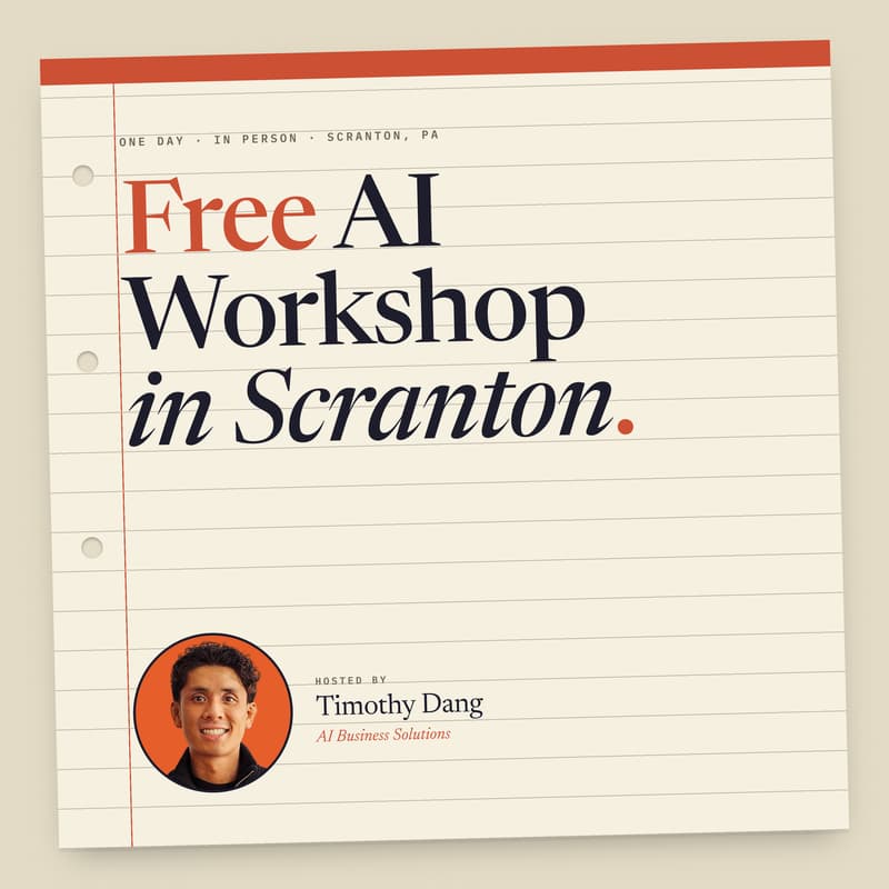 Cover Image for [10 AM] AI Workshop for Office Workers in Scranton