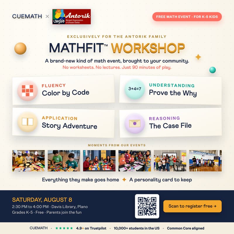 Cover Image for MathFit ™ Workshop for Antorik Family