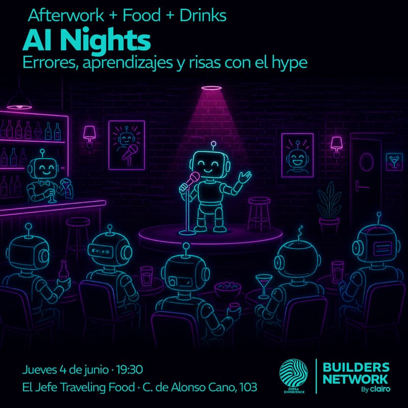 Cover Image for AI Nights: Errores, aprendizajes y risas con el hype