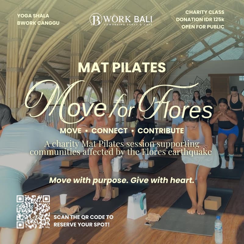 Cover Image for MAT PILATES — MOVE FOR FLORES