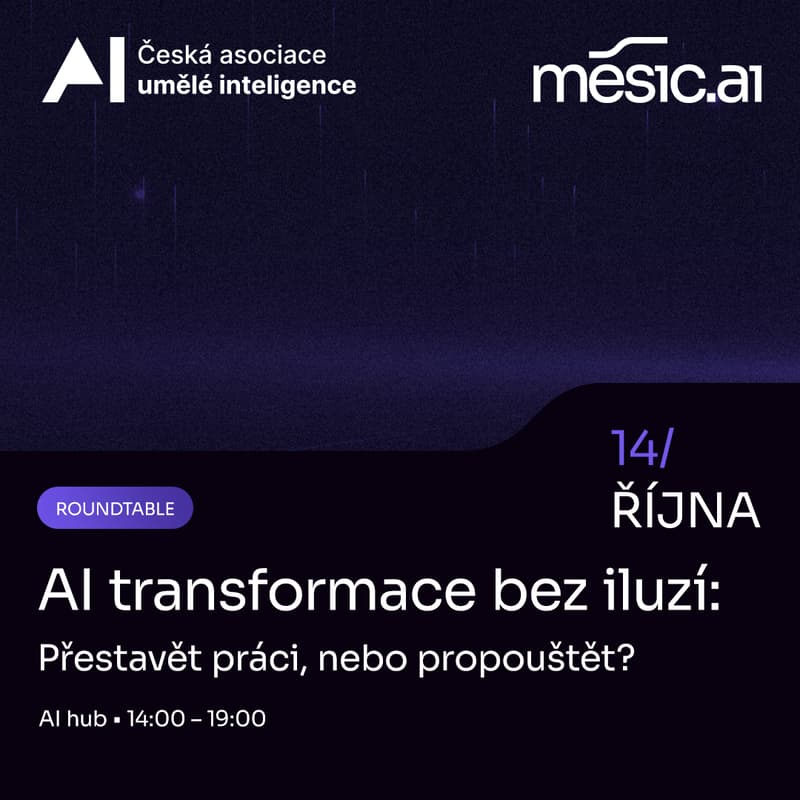 Cover Image for AI transformace bez iluzí: „Přestavět práci, nebo propouštět?“ Roundtable