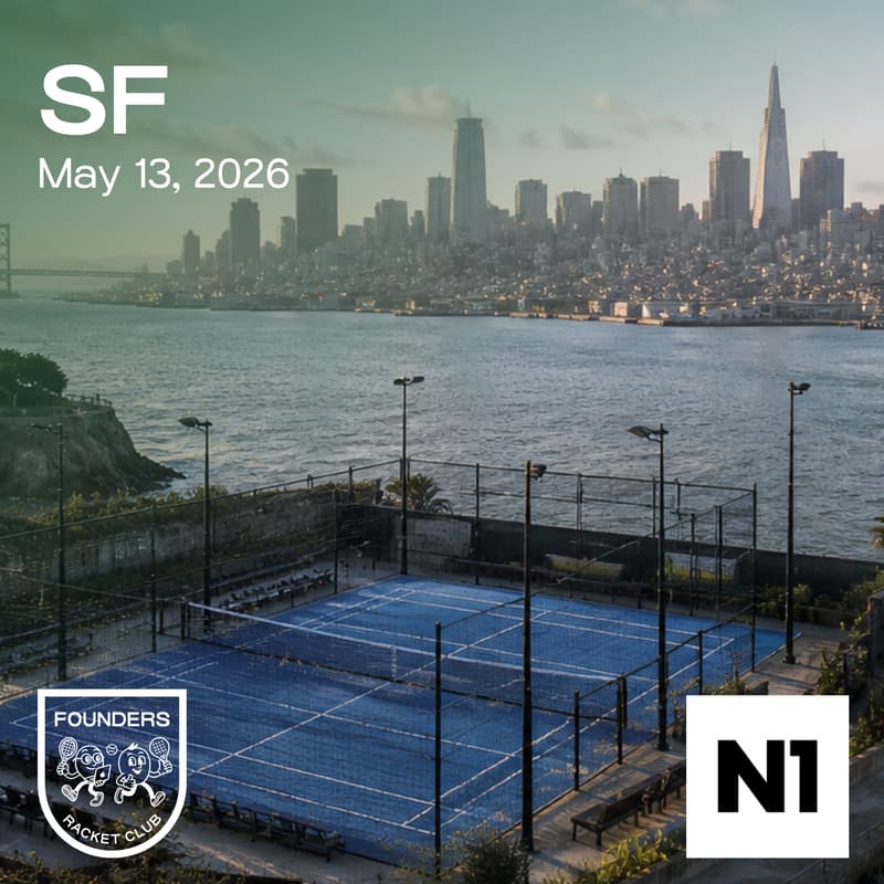 Cover Image for Padel 🎾 Founders Racket Club x N1 VC