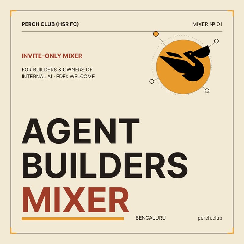 Cover Image for Agent Builders Mixer by Perch
