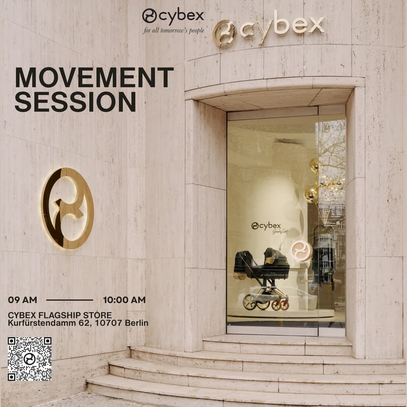 Cover Image for CYBEX MOVEMENT SESSION - Pilates With Kids