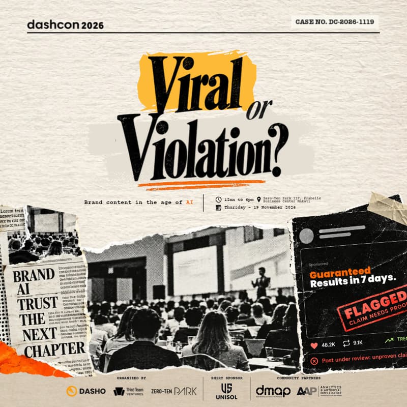 Cover Image for DashCon 2026: Viral or Violation? Brand content in the age of AI