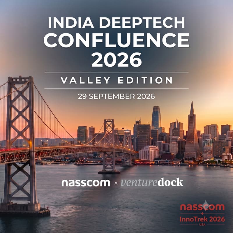 Cover Image for India DeepTech Confluence 2026 - Valley Edition | Nasscom X VentureDock