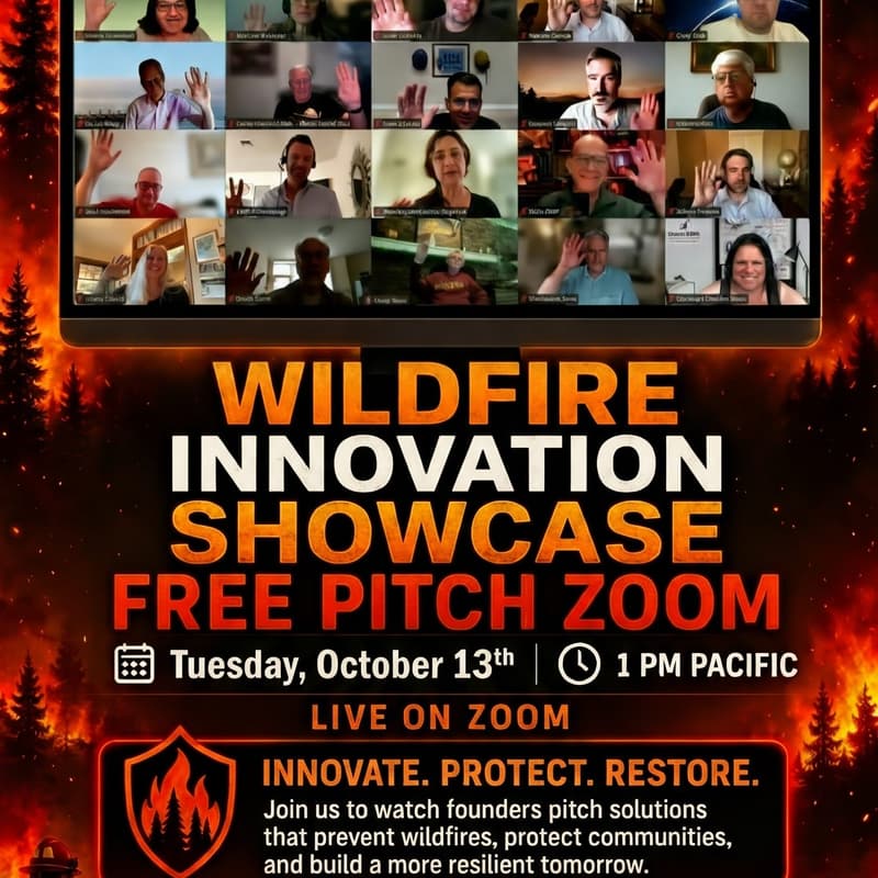 Cover Image for Wildfire Innovation Showcase (on Global Catastrophic Wildfire Prevention Day)