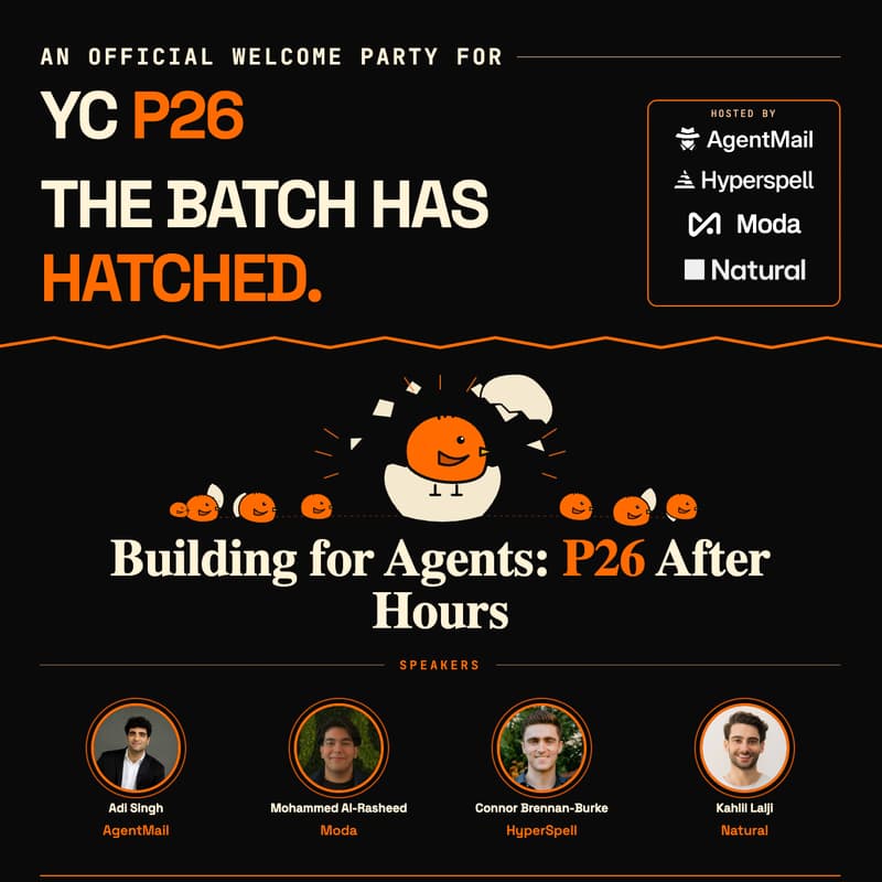 Cover Image for Scaling Agentic Companies: YC P26 Playbook