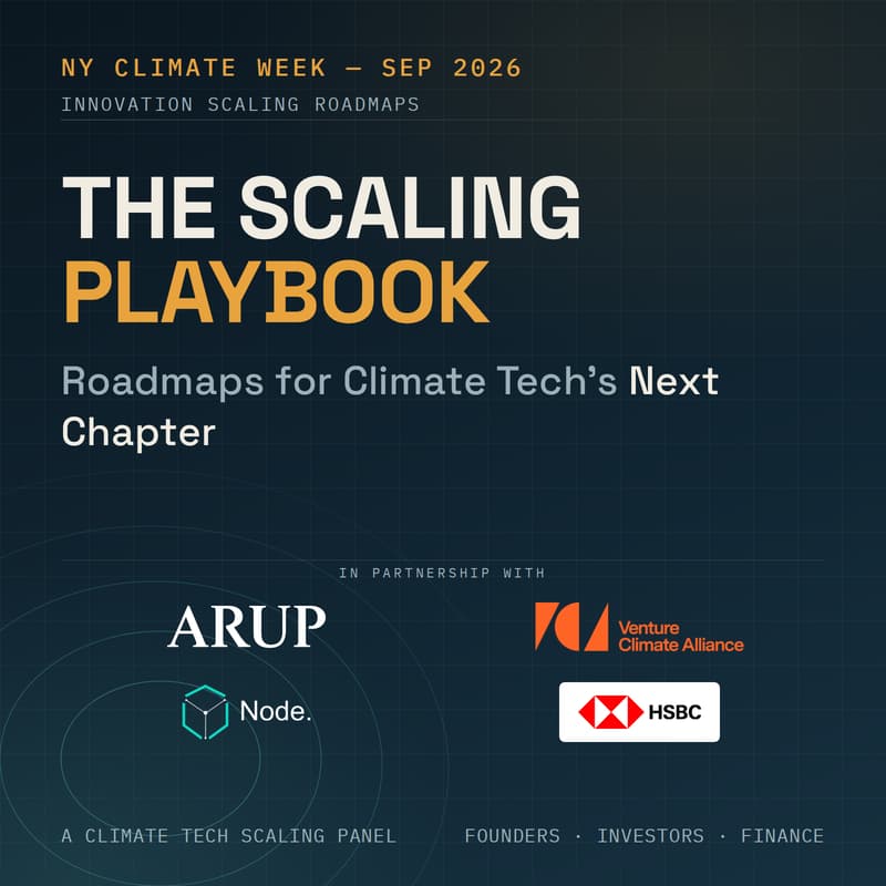 Cover Image for The Scaling Playbook: Roadmaps for Climate Tech's Next Chapter