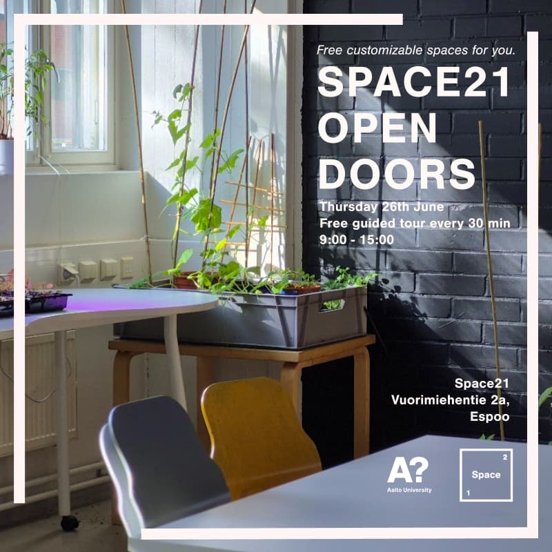 Cover Image for Space21 Open Doors