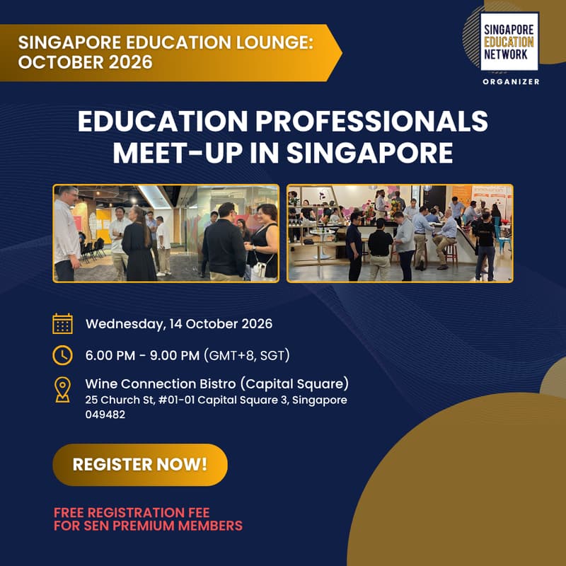 Cover Image for Singapore Education Lounge: October 2026
