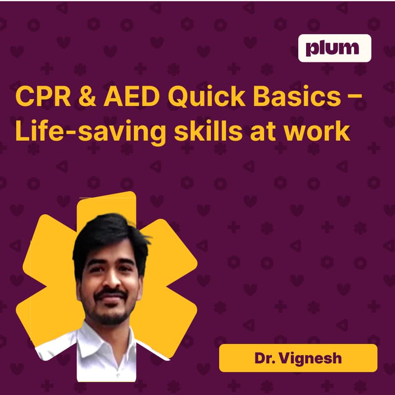 Cover Image for CPR & AED Quick Basics – Life-saving skills at work