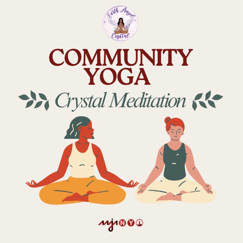 Cover Image for AAJA NY: Community Yoga & Crystal Meditation Inside New Yorker Hotel