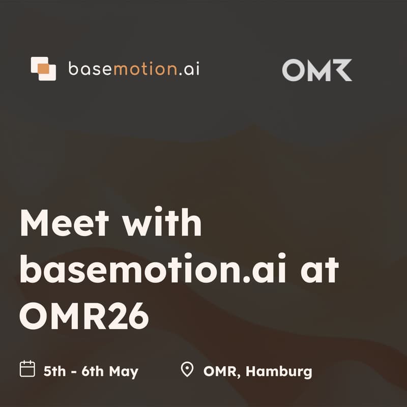 Cover Image for Meet basemotion.ai at OMR26
