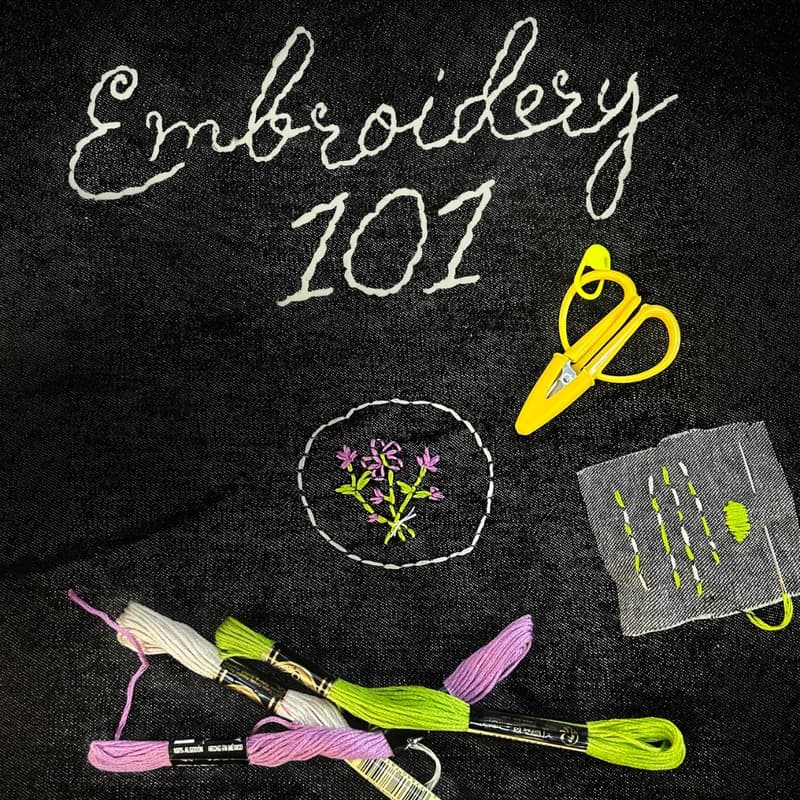 Cover Image for Embroidery 101