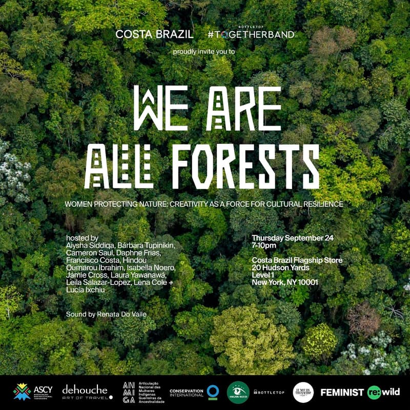 Cover Image for WE ARE ALL FORESTS Women Protecting Nature: Creativity as a Force for Cultural Resilience