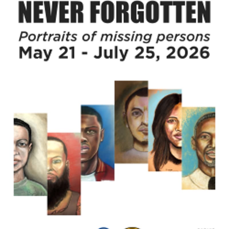 Cover Image for Media Event to Promote - Never Forgotten - Portraits of Missing Persons