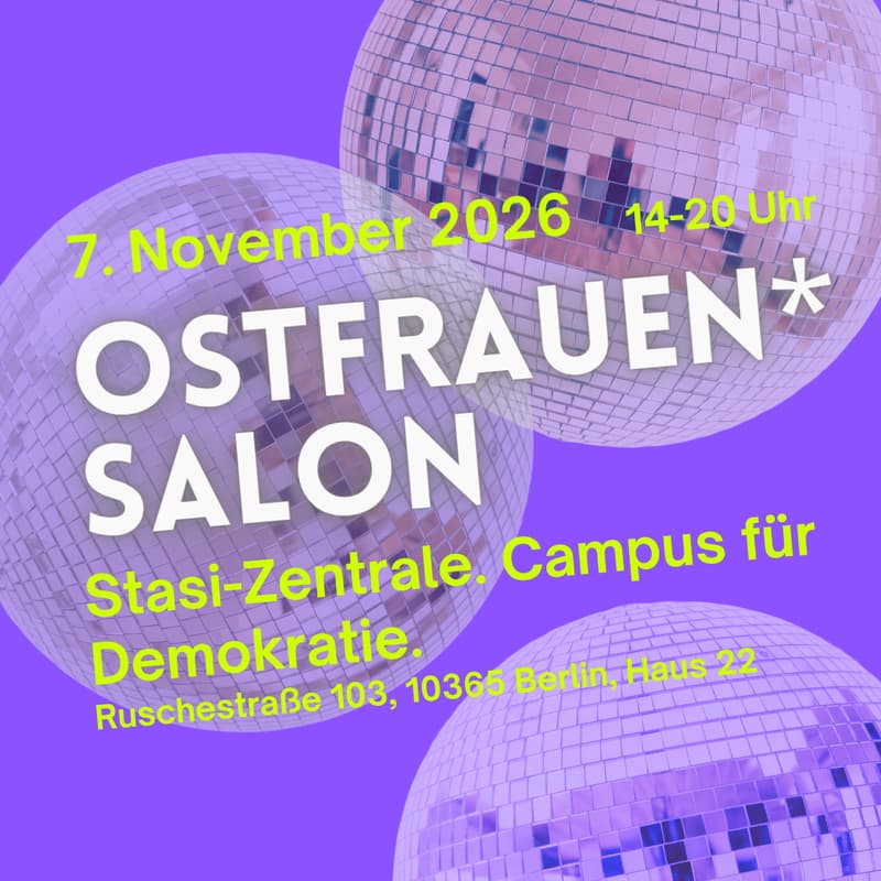 Cover Image for Ostfrauen*Salon x Berlin Freedom Week