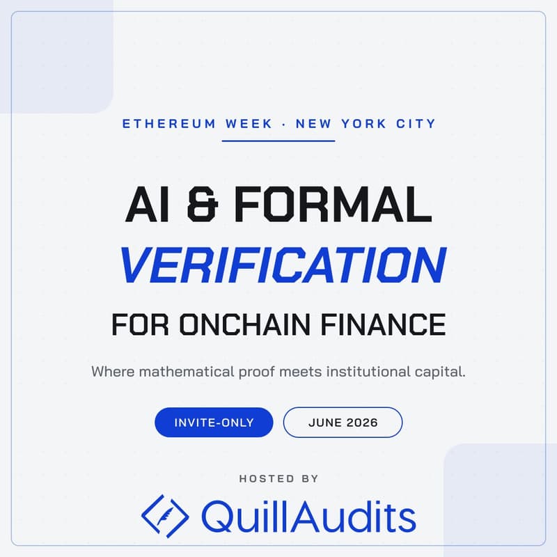 Cover Image for AI & Formal Verification for Onchain Finance