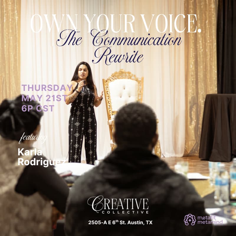Cover Image for Own Your Voice: The Communication Rewrite
