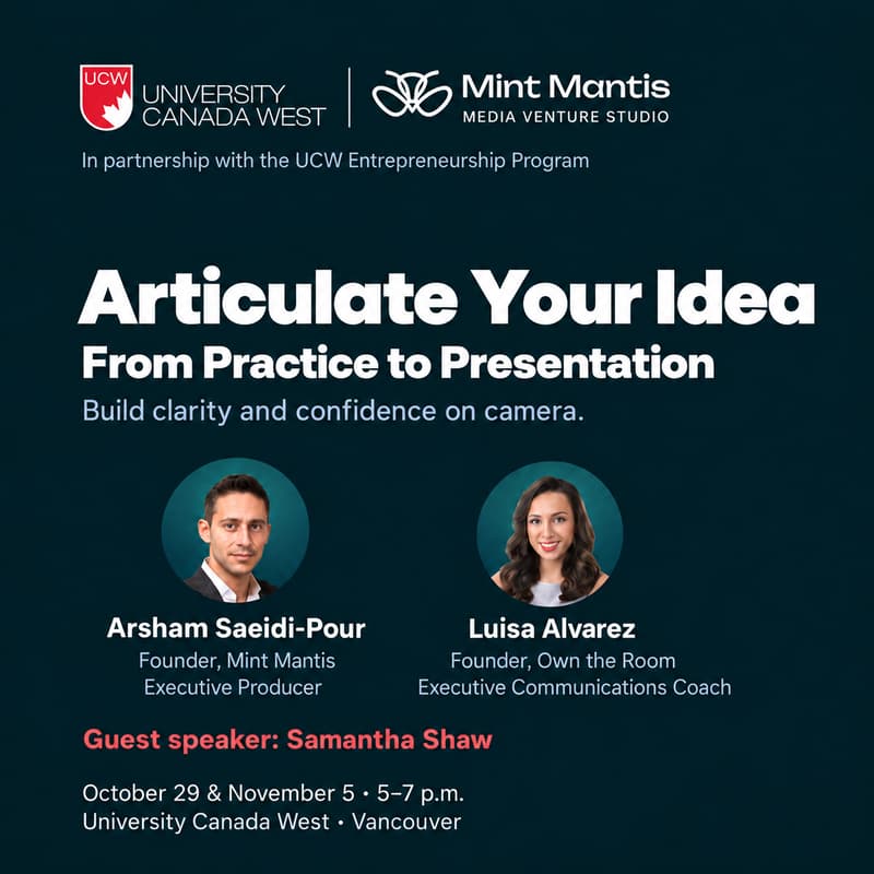 Cover Image for Articulate Your Idea, Practice & Present