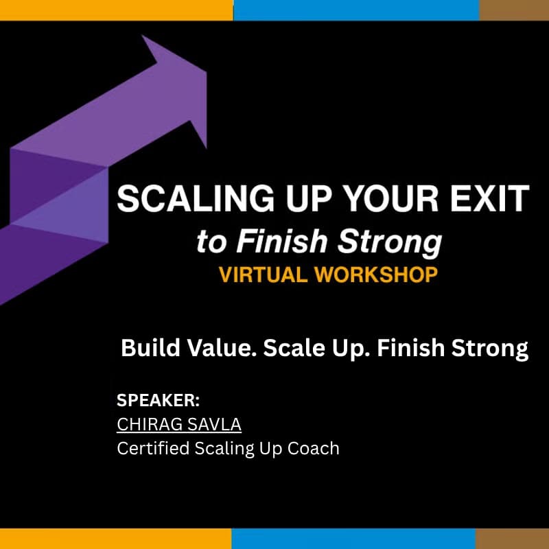 Cover Image for Finish Strong: Build an Exit-Ready Company (Even If You’re Not Selling Yet)