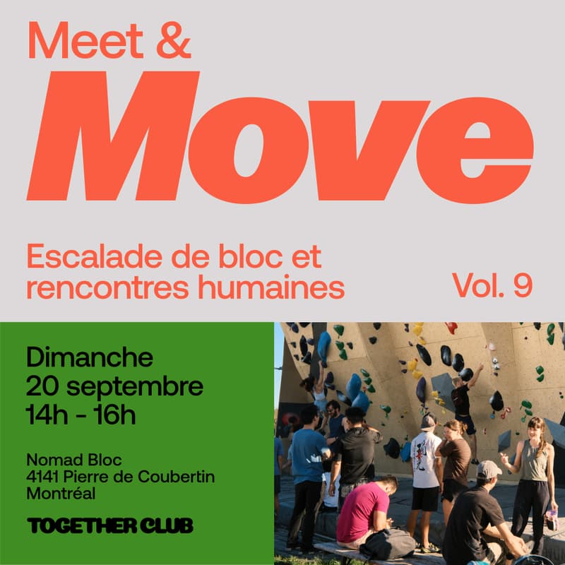 Cover Image for Meet & Move #9 — Escalade